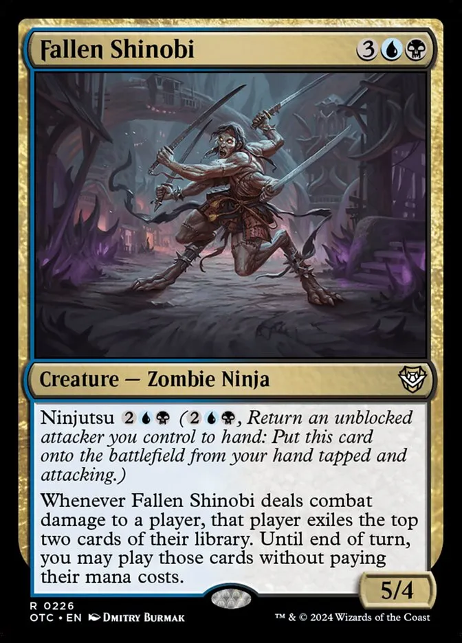 Fallen Shinobi Front Face