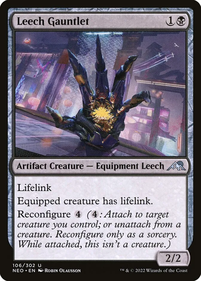 Leech Gauntlet Front Face