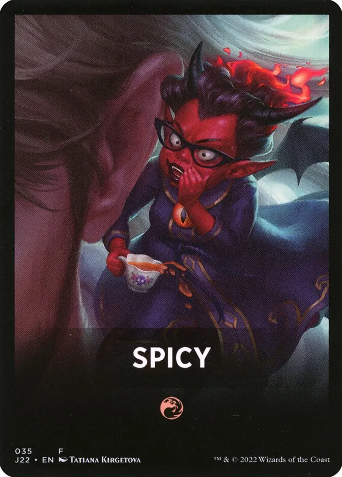 Spicy Front Face