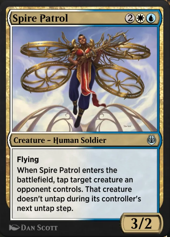 Spire Patrol Front Face