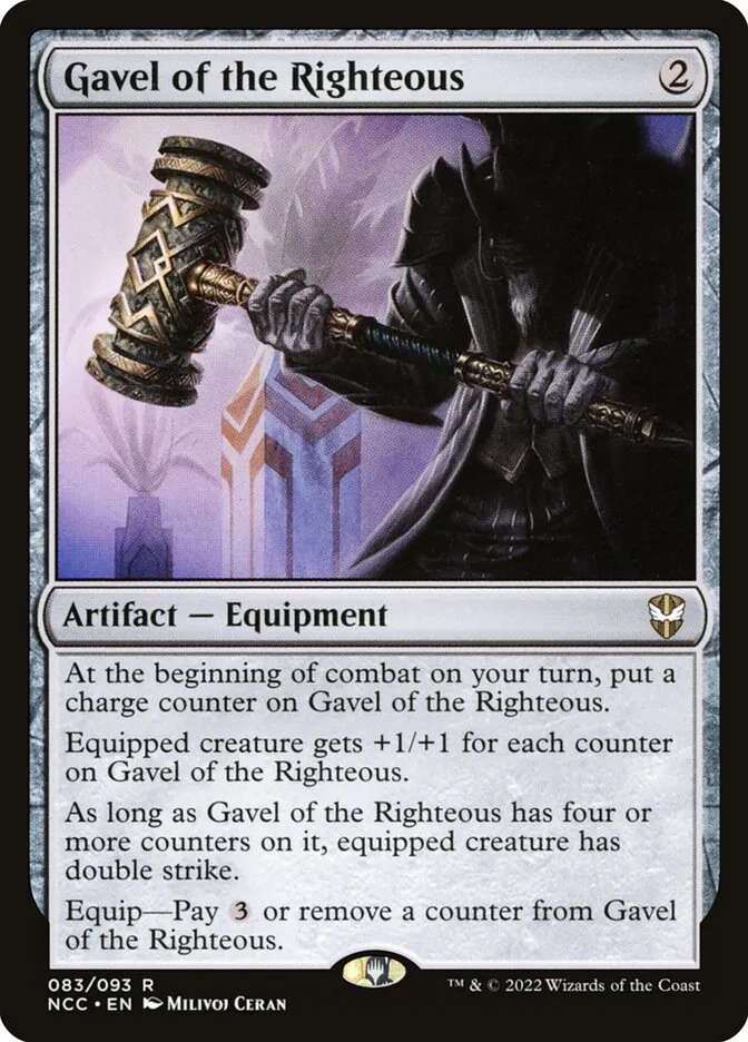 Gavel of the Righteous Front Face