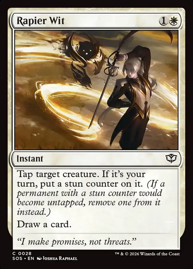 Rapier Wit Front Face