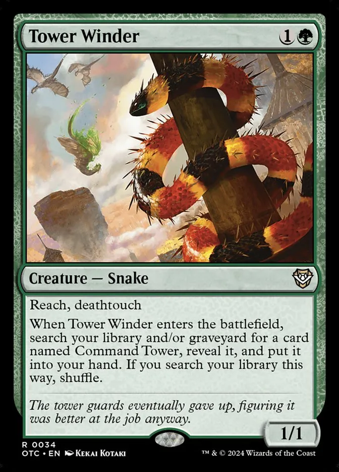 Tower Winder Front Face