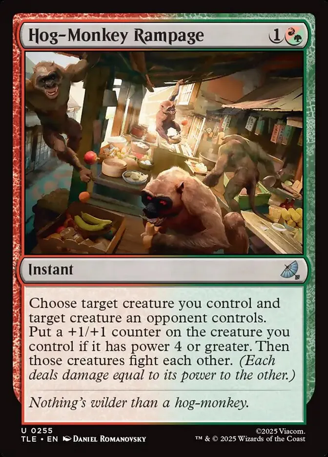 Hog-Monkey Rampage Front Face