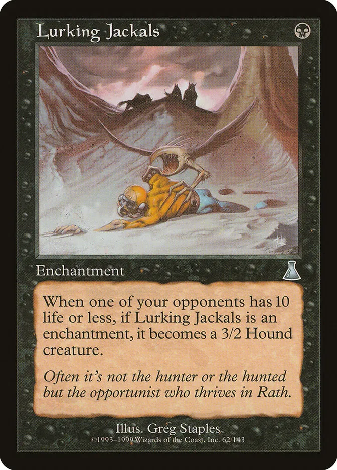 Lurking Jackals Front Face