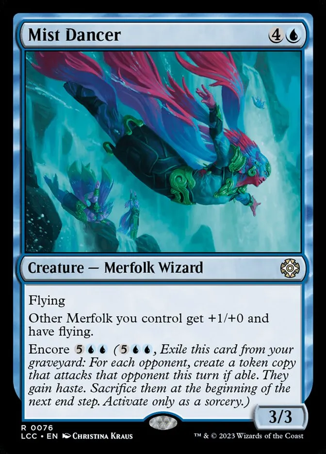 Mist Dancer Front Face