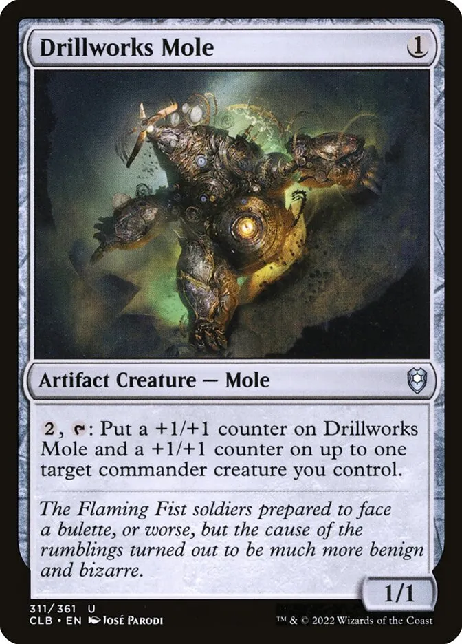 Drillworks Mole Front Face