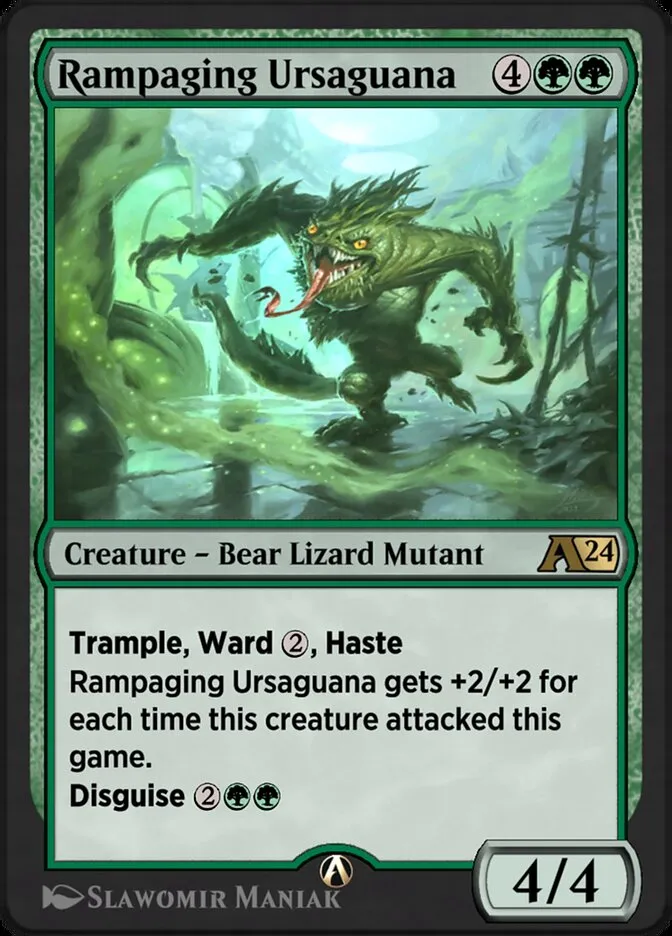 Rampaging Ursaguana Front Face