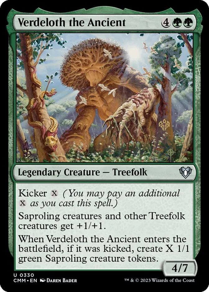 Verdeloth the Ancient Front Face