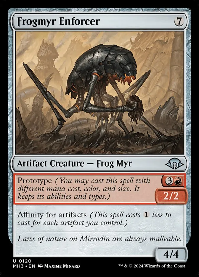 Frogmyr Enforcer Front Face