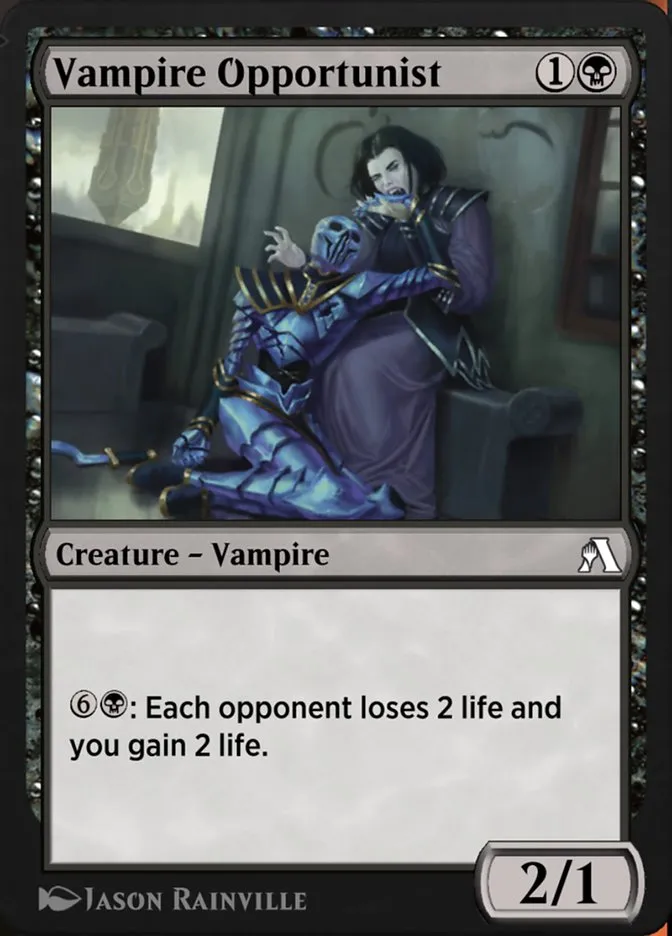 Vampire Opportunist Front Face