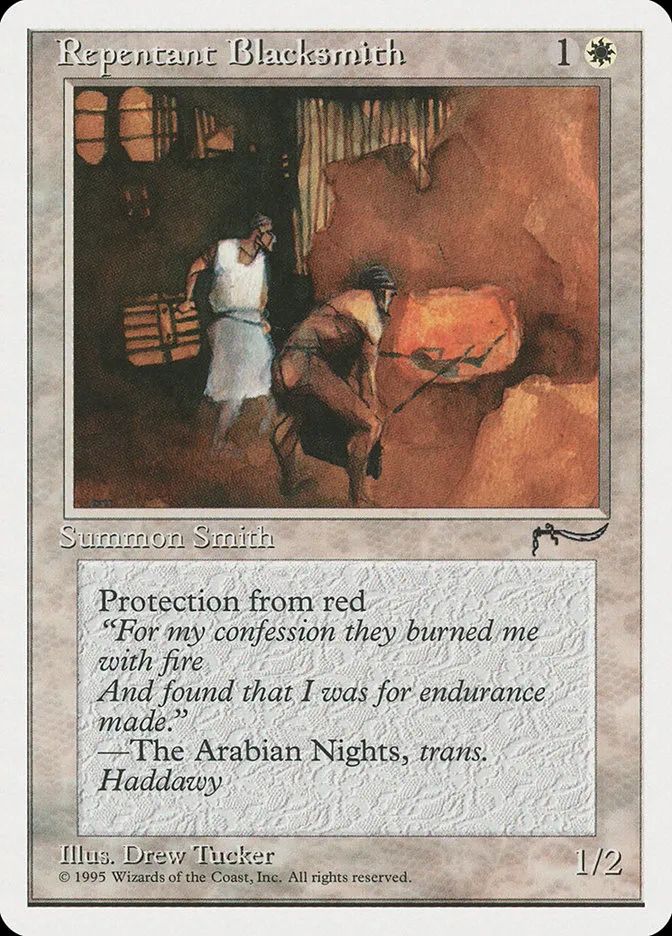 Repentant Blacksmith Front Face