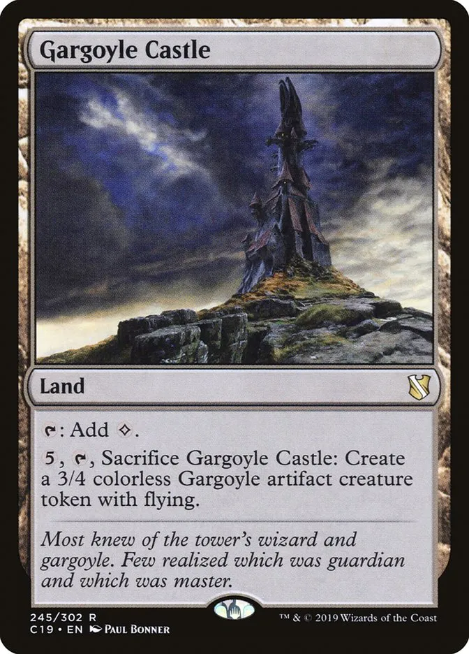 Gargoyle Castle Front Face