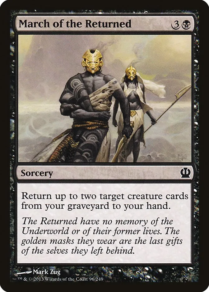 March of the Returned Front Face