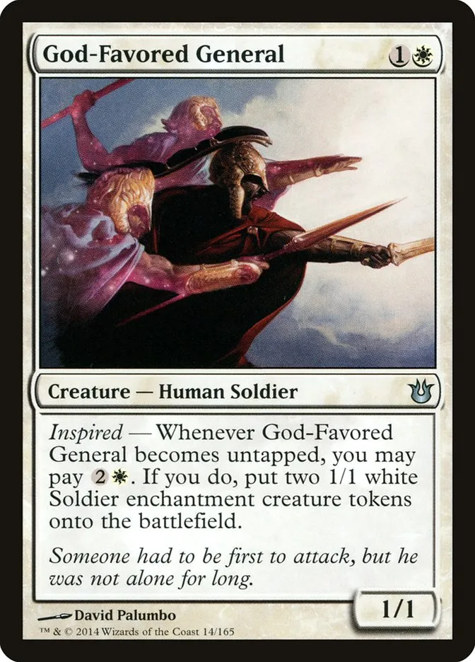 God-Favored General Front Face