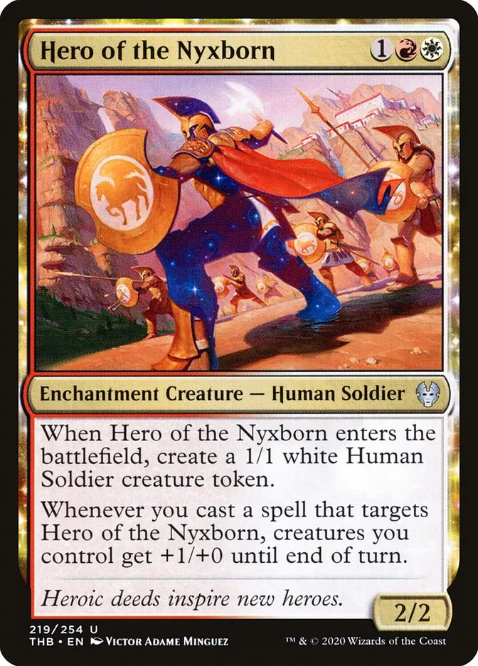 Hero of the Nyxborn Front Face