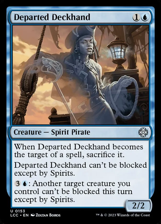 Departed Deckhand Front Face