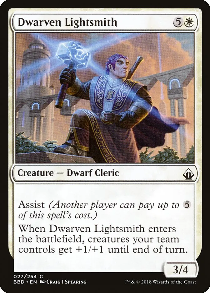 Dwarven Lightsmith Front Face