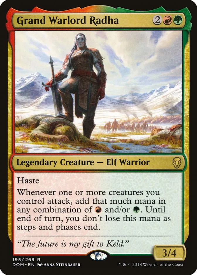 Grand Warlord Radha Front Face