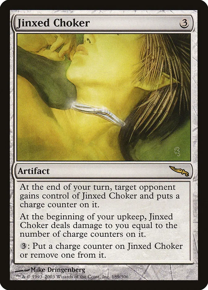 Jinxed Choker Front Face