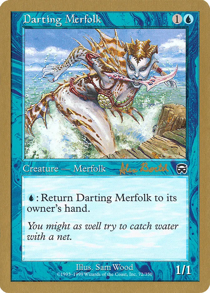 Darting Merfolk Front Face