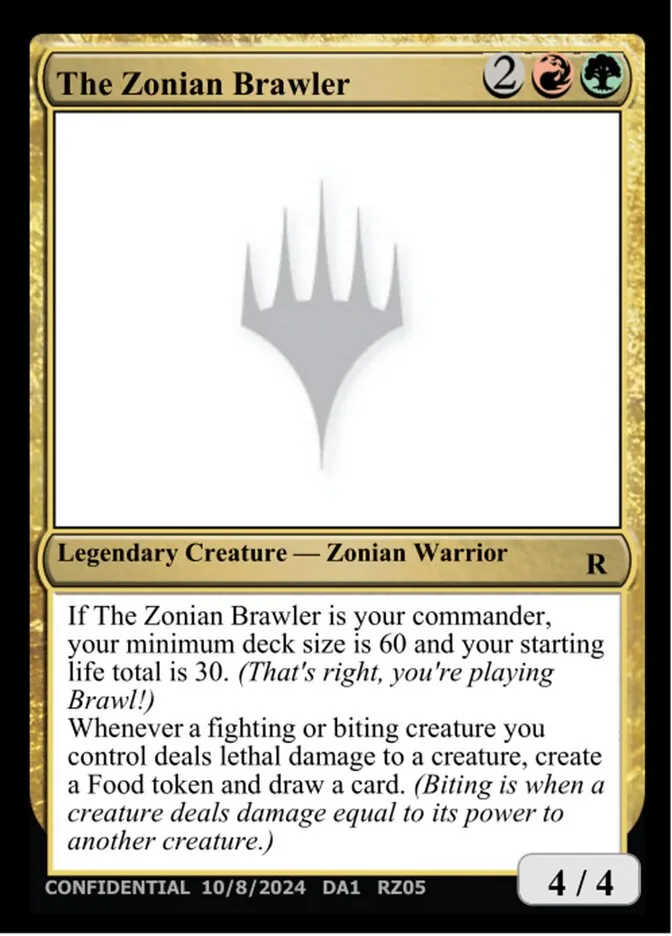 The Zonian Brawler Front Face