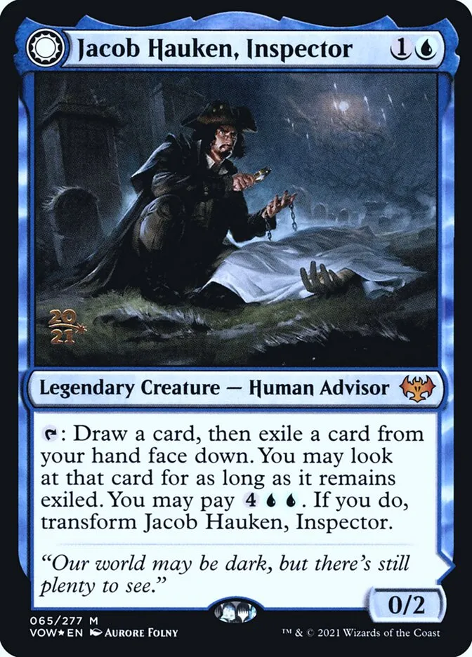 Jacob Hauken, Inspector // Hauken's Insight Front Face