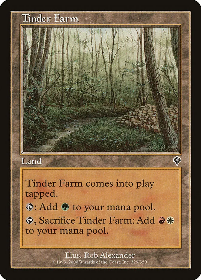 Tinder Farm Front Face