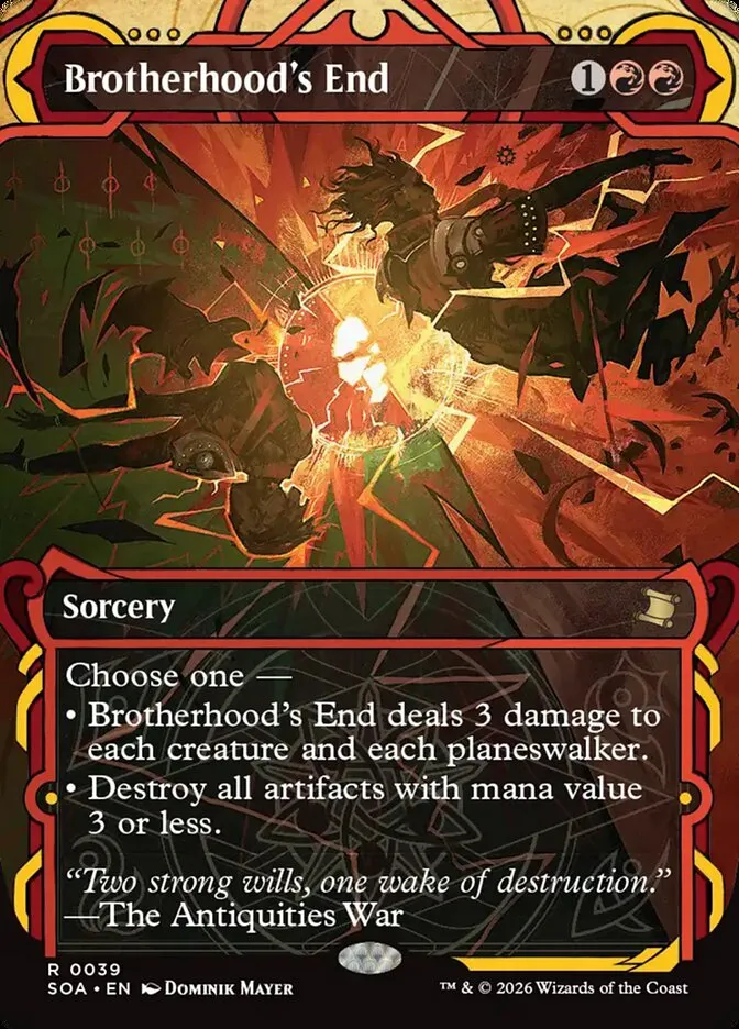 Brotherhood's End Front Face