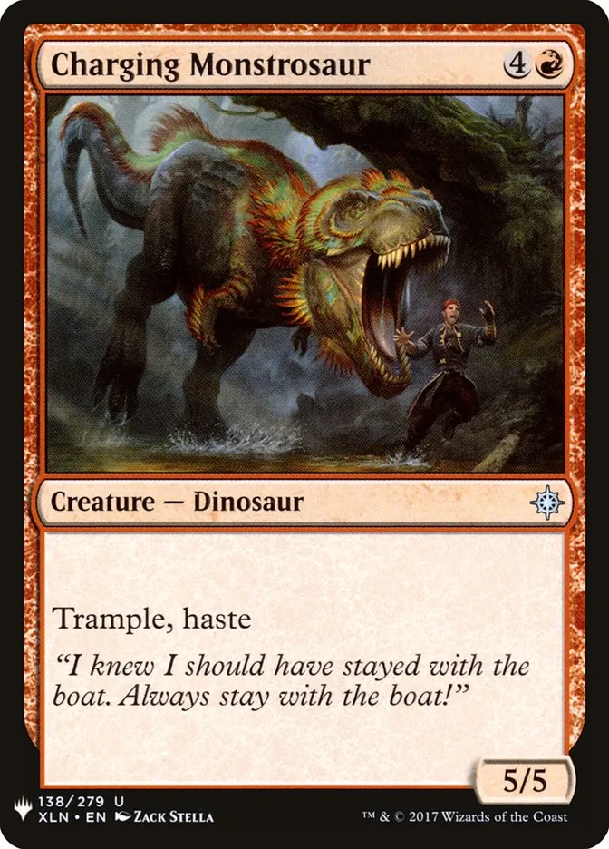 Charging Monstrosaur Front Face