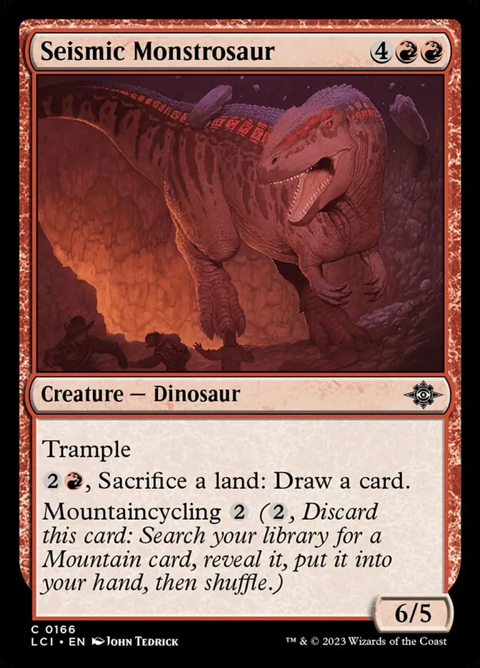 Seismic Monstrosaur Front Face