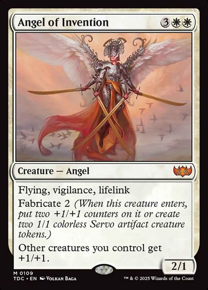 Angel of Invention Front Face