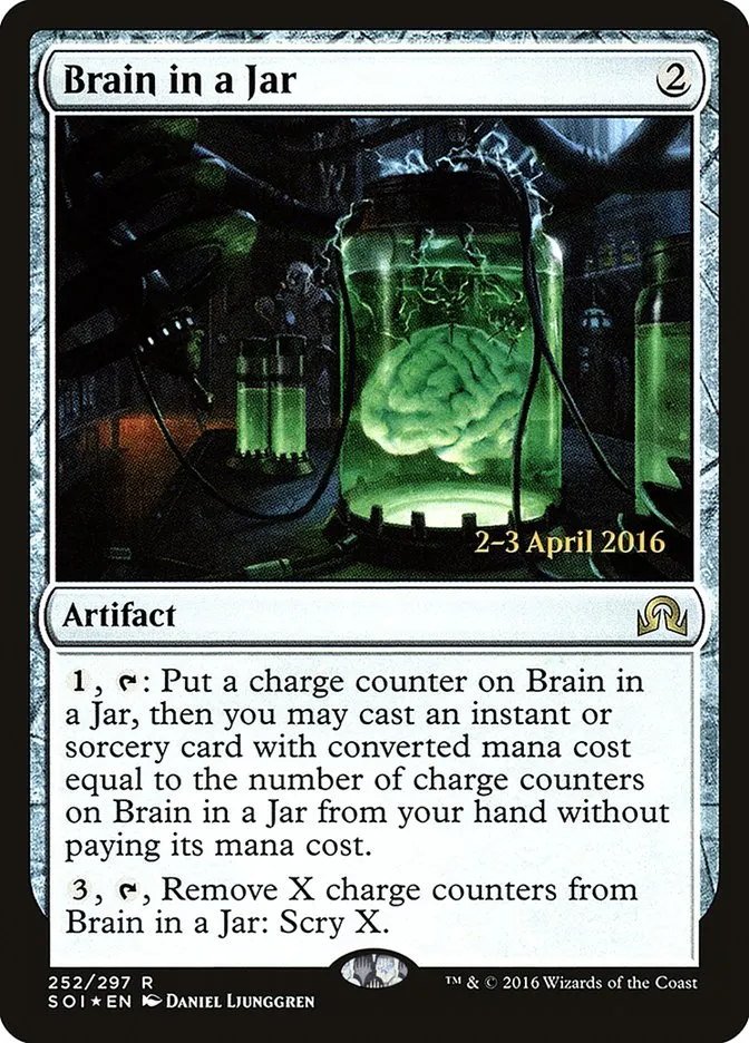 Brain in a Jar Front Face