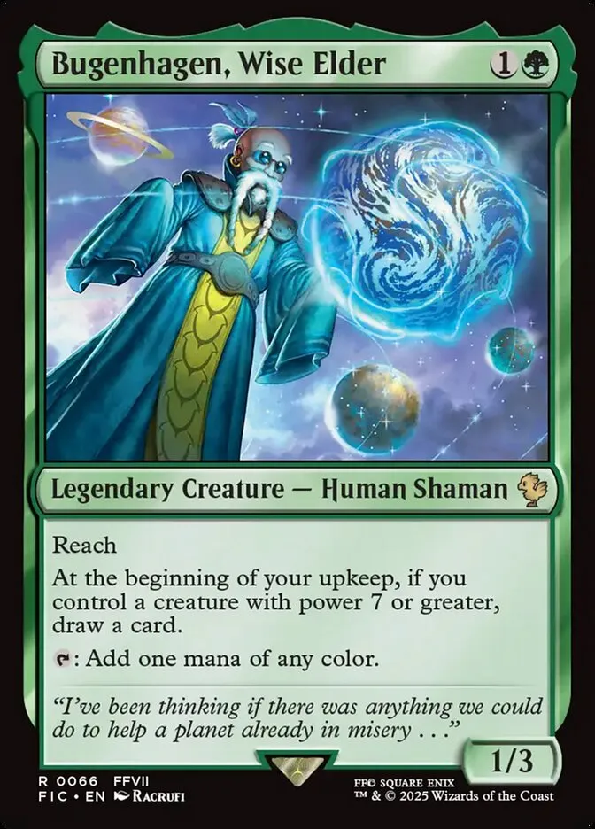 Bugenhagen, Wise Elder Front Face