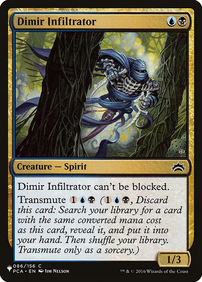 Dimir Infiltrator Front Face