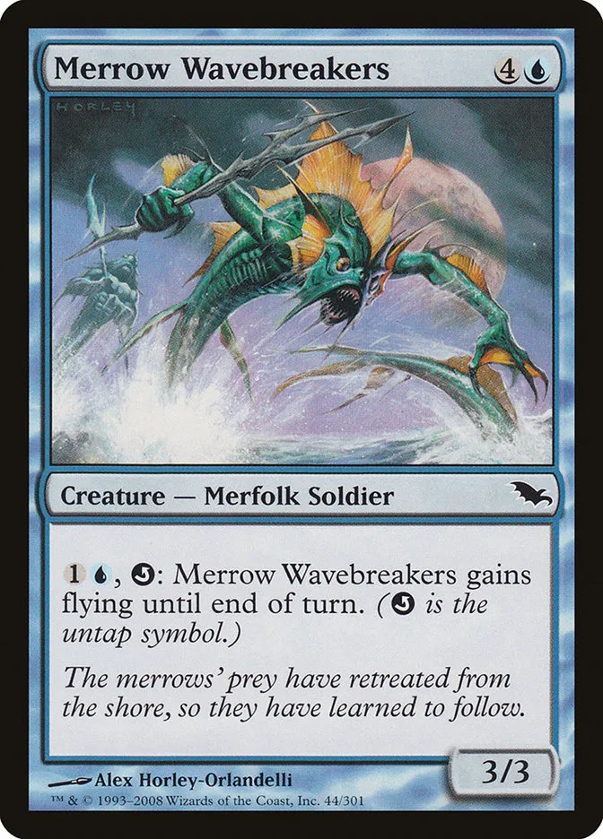 Merrow Wavebreakers Front Face