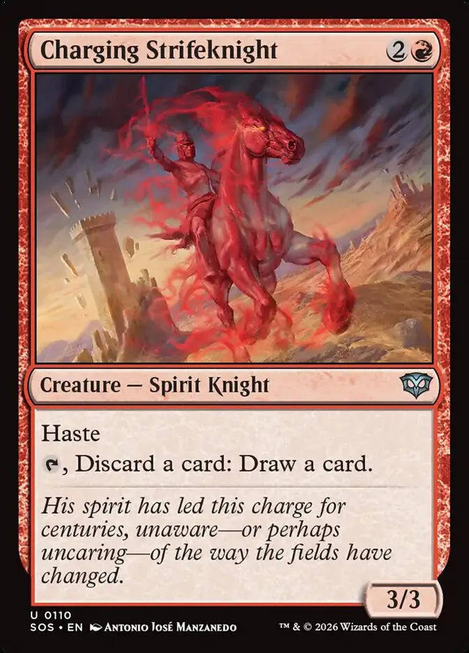 Charging Strifeknight Front Face