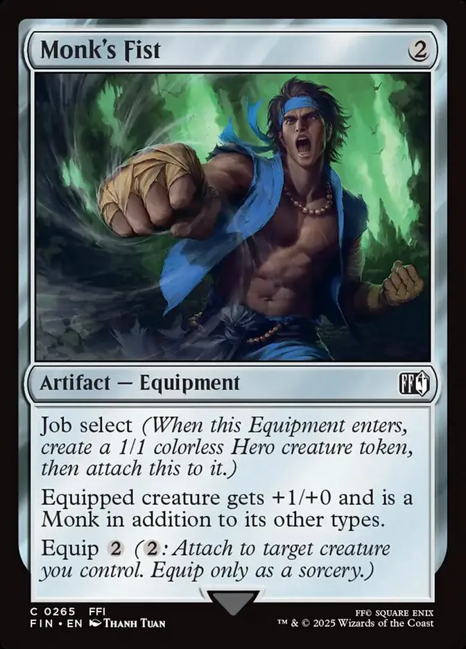 Monk's Fist Front Face