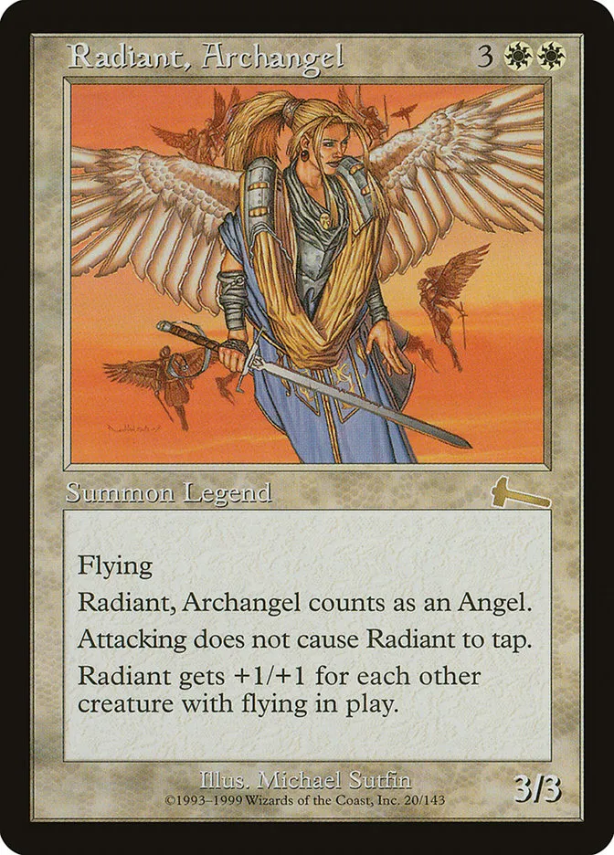 Radiant, Archangel Front Face