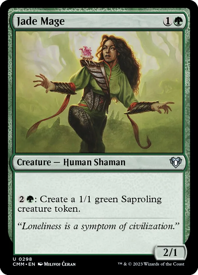 Jade Mage Front Face