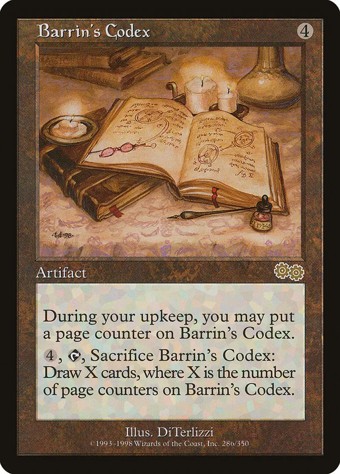 Barrin's Codex Front Face