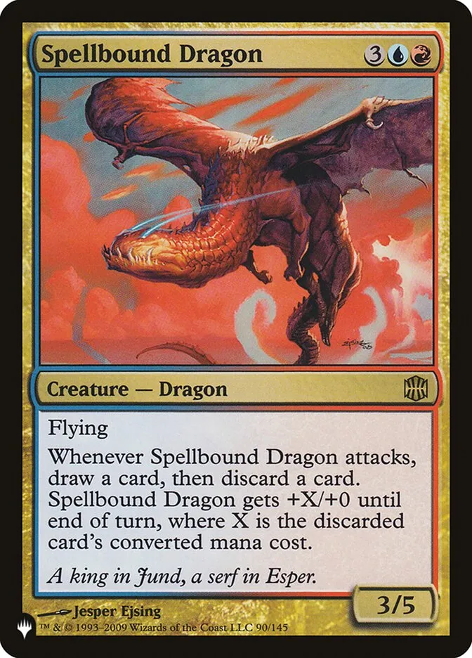 Spellbound Dragon Front Face