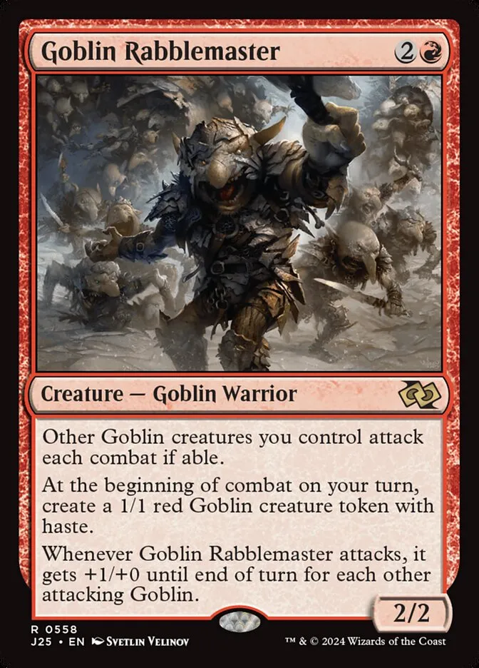 Goblin Rabblemaster Front Face
