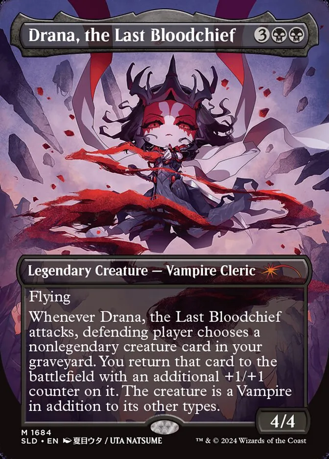 Drana, the Last Bloodchief Front Face