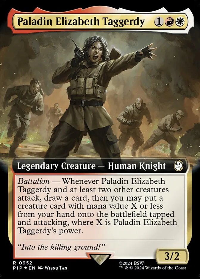 Paladin Elizabeth Taggerdy Front Face
