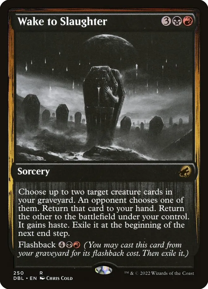 Wake to Slaughter Front Face