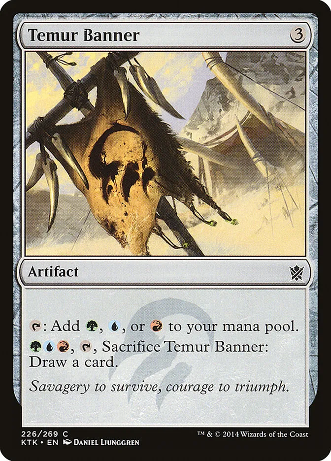 Temur Banner Front Face