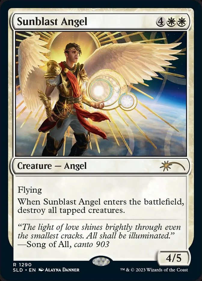 Sunblast Angel Front Face