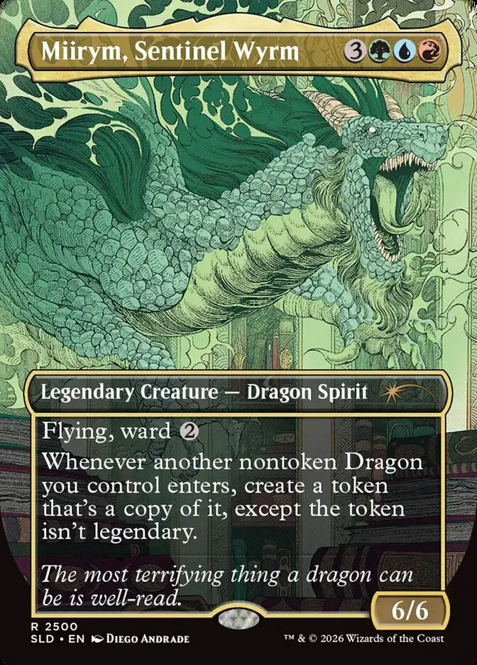 Miirym, Sentinel Wyrm Front Face