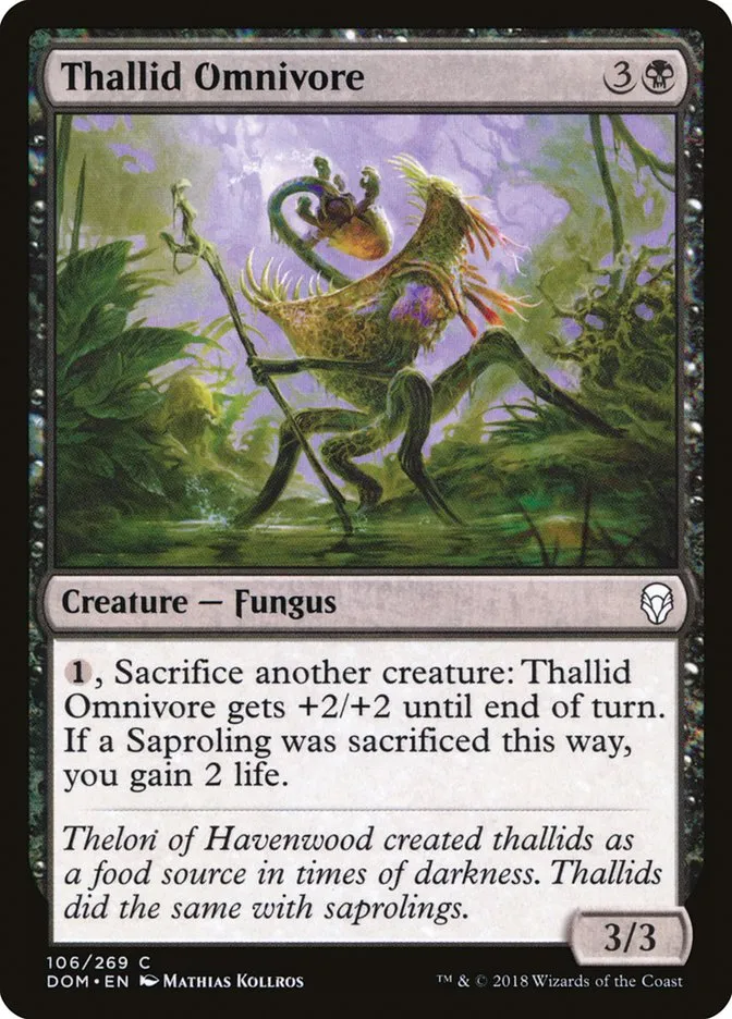 Thallid Omnivore Front Face